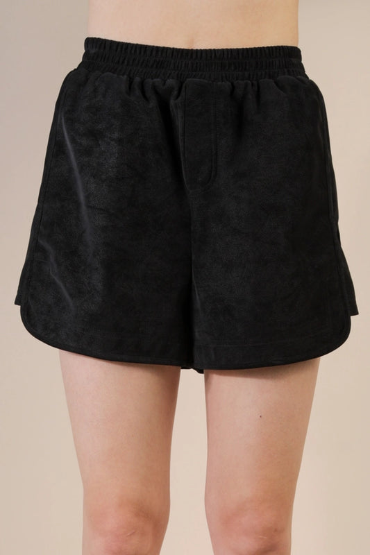 Rebel Pleather Shorts