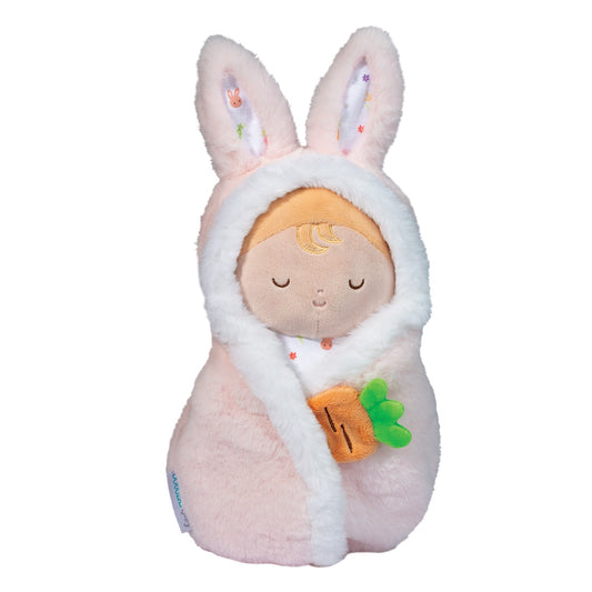 Pink Garden Baby Bunny Hugger