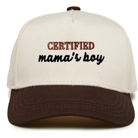 Certified Mama's Boy Hat