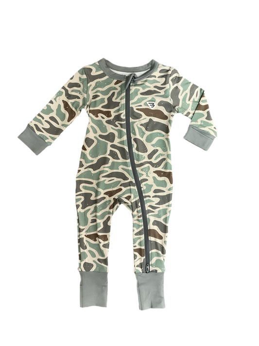 Burlebo - Retro Duck Camo Onesie