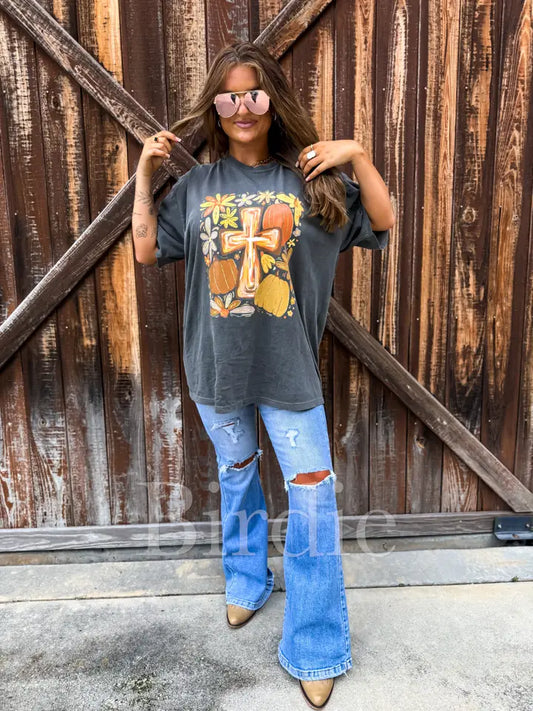 Boho Cross Tee