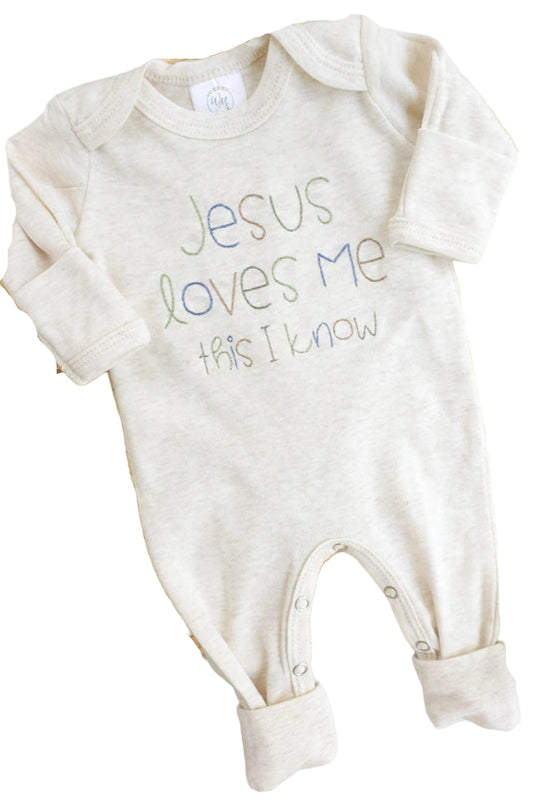 Jesus Loves Me Romper