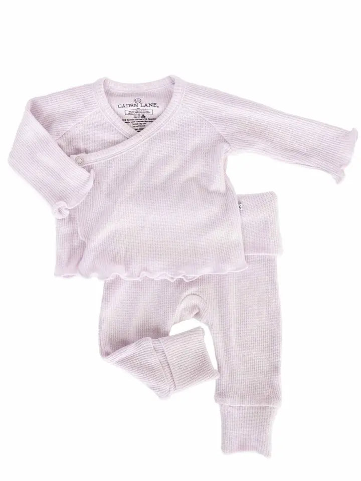 Newborn Waffle Crossover Set