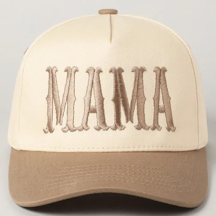 Embroidered Mama Hat