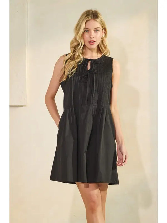 Dolly Pleated Mini Dress