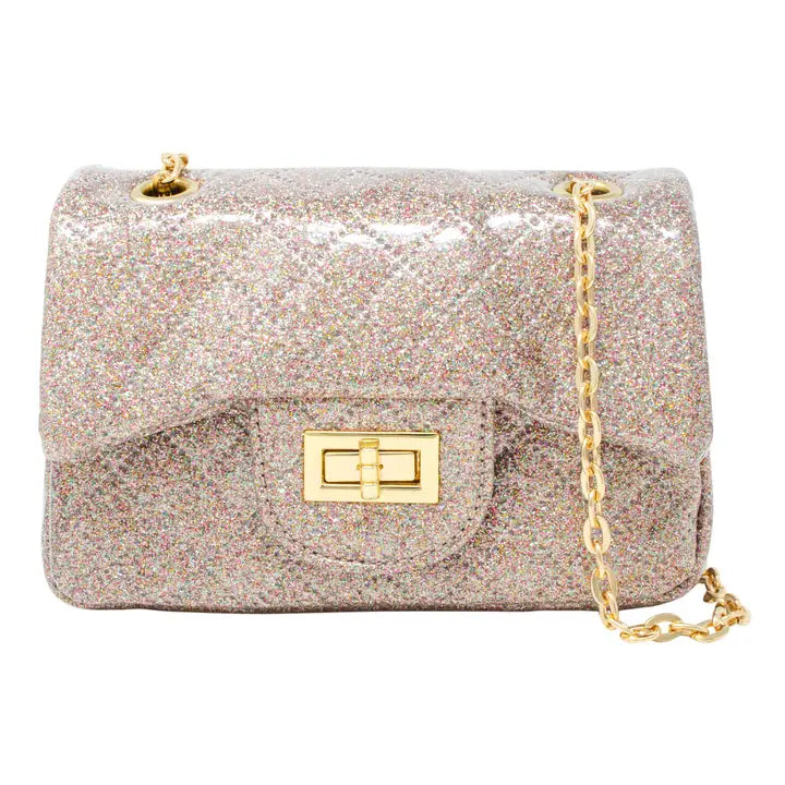 Classic Quilted Sparkle Mini Bag