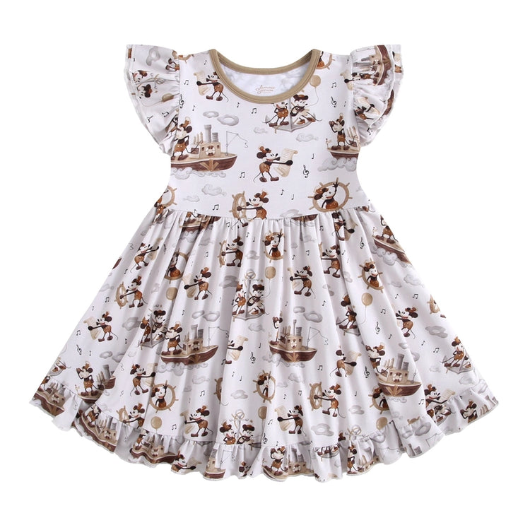 Vintage Voyage Twirl Dress