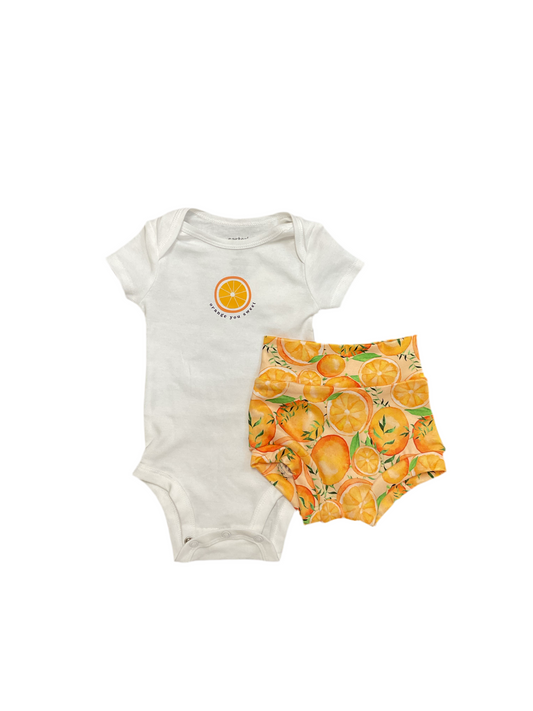 Orange You Sweet Bummies Set