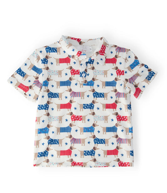 Patriotic Pups Polo