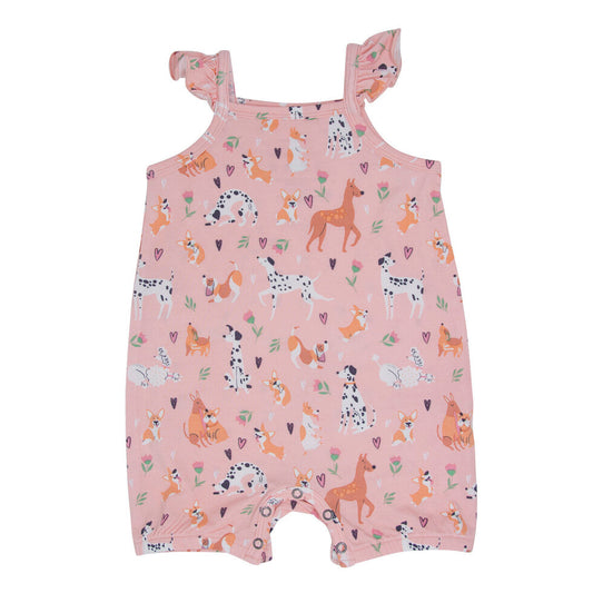 Puppy Love Flutter Romper