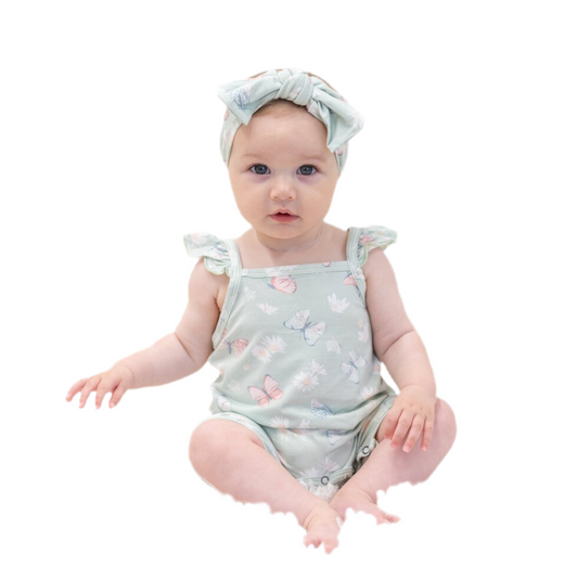 Butterfly Daisy Flutter Romper