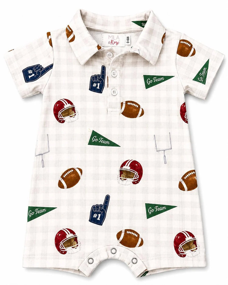 Boys Friday Night Lights Polo One Piece