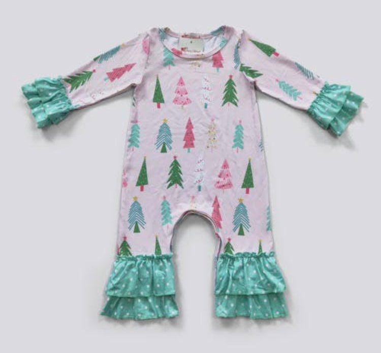 Pink Pine Romper