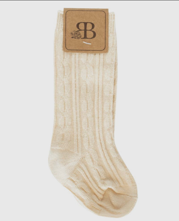 Pepper Knee High Knit Socks