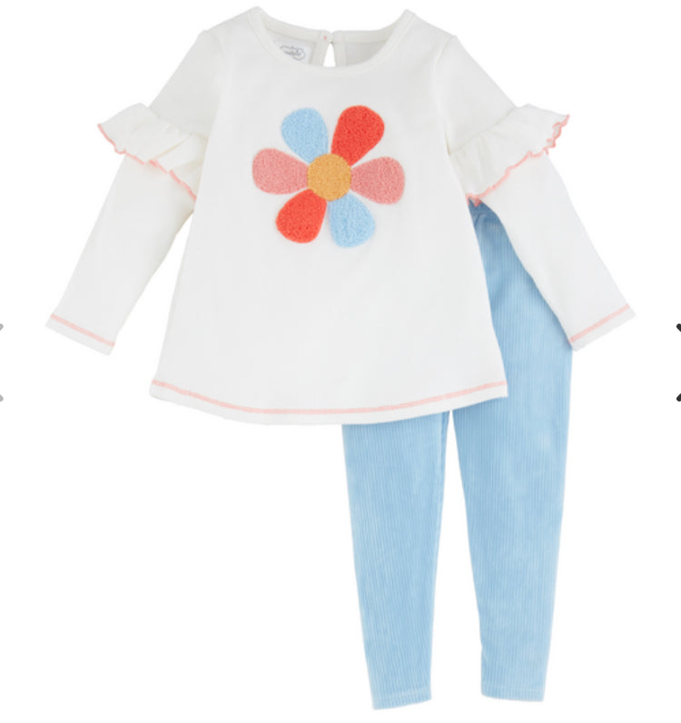 Flower Tunic & Leggings Set