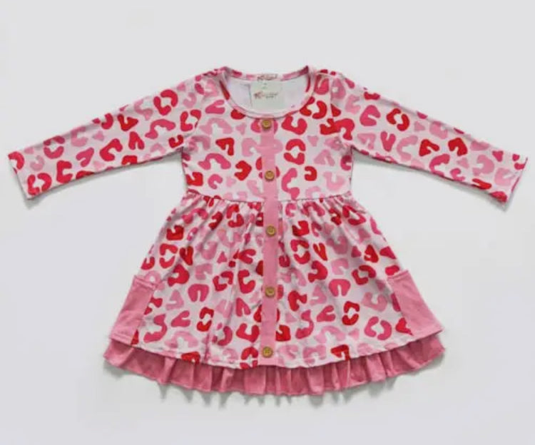 Valentine Leo Dress Babies Bakery