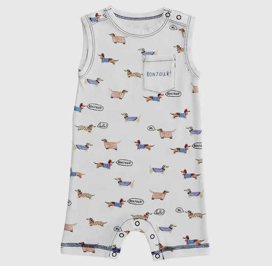 Bonjour Tank Romper