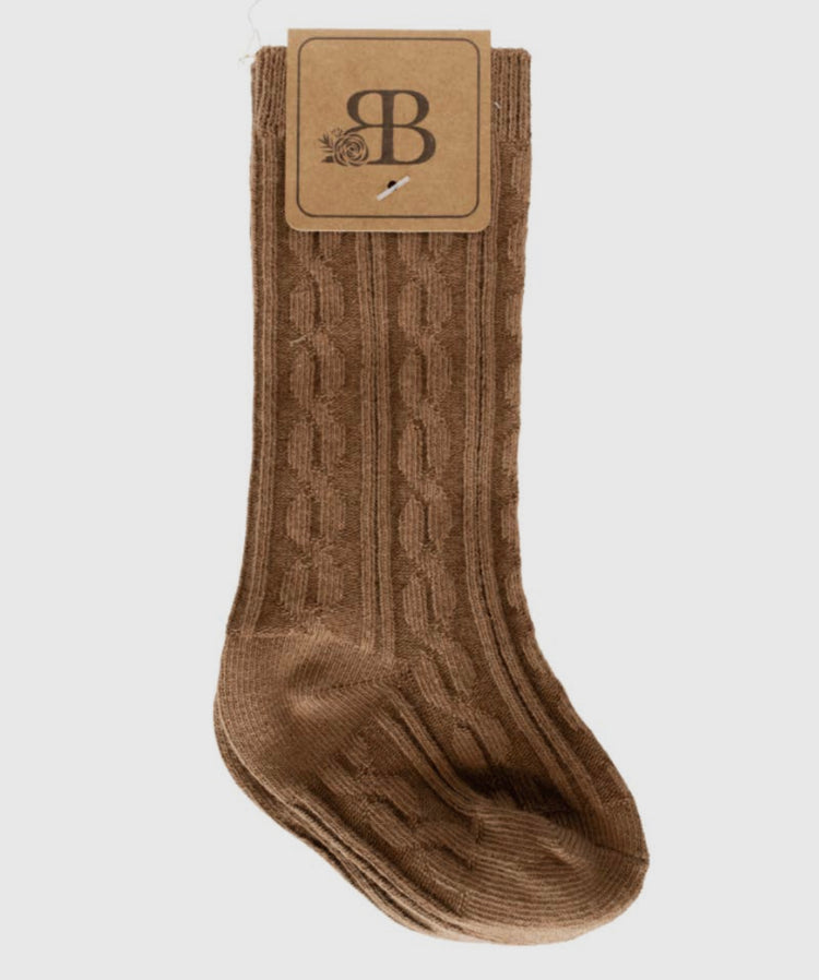 Pepper Knee High Knit Socks