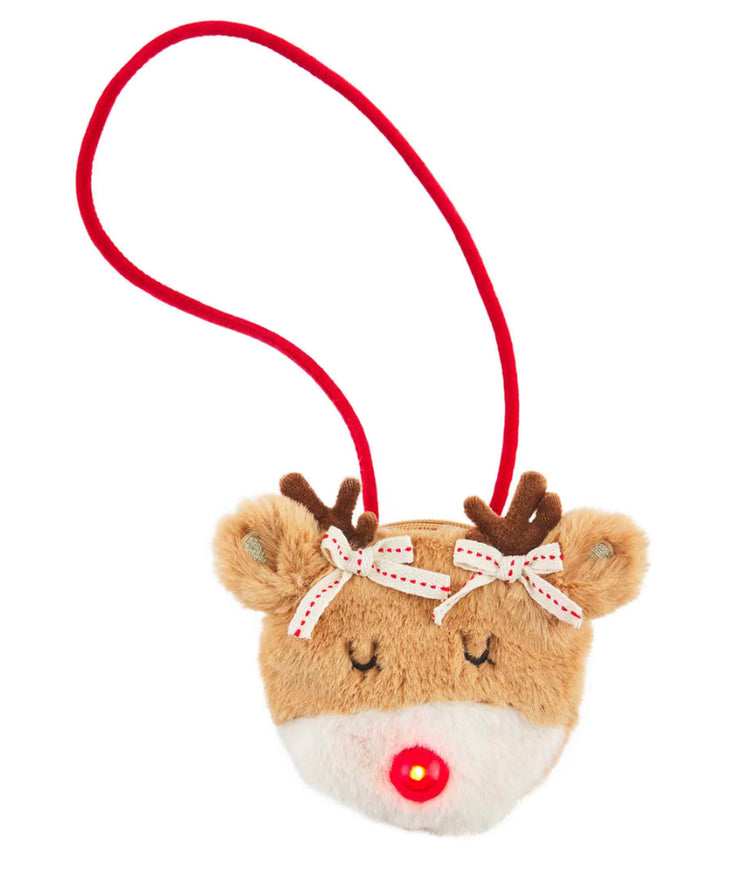 Reindeer & Santa Light Up Purse