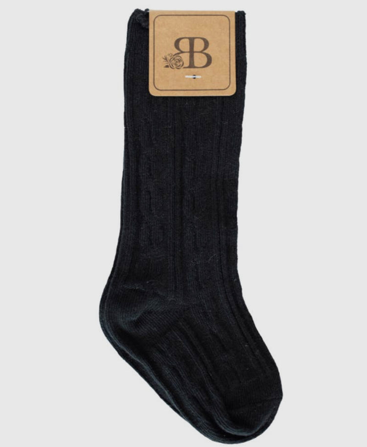 Pepper Knee High Knit Socks