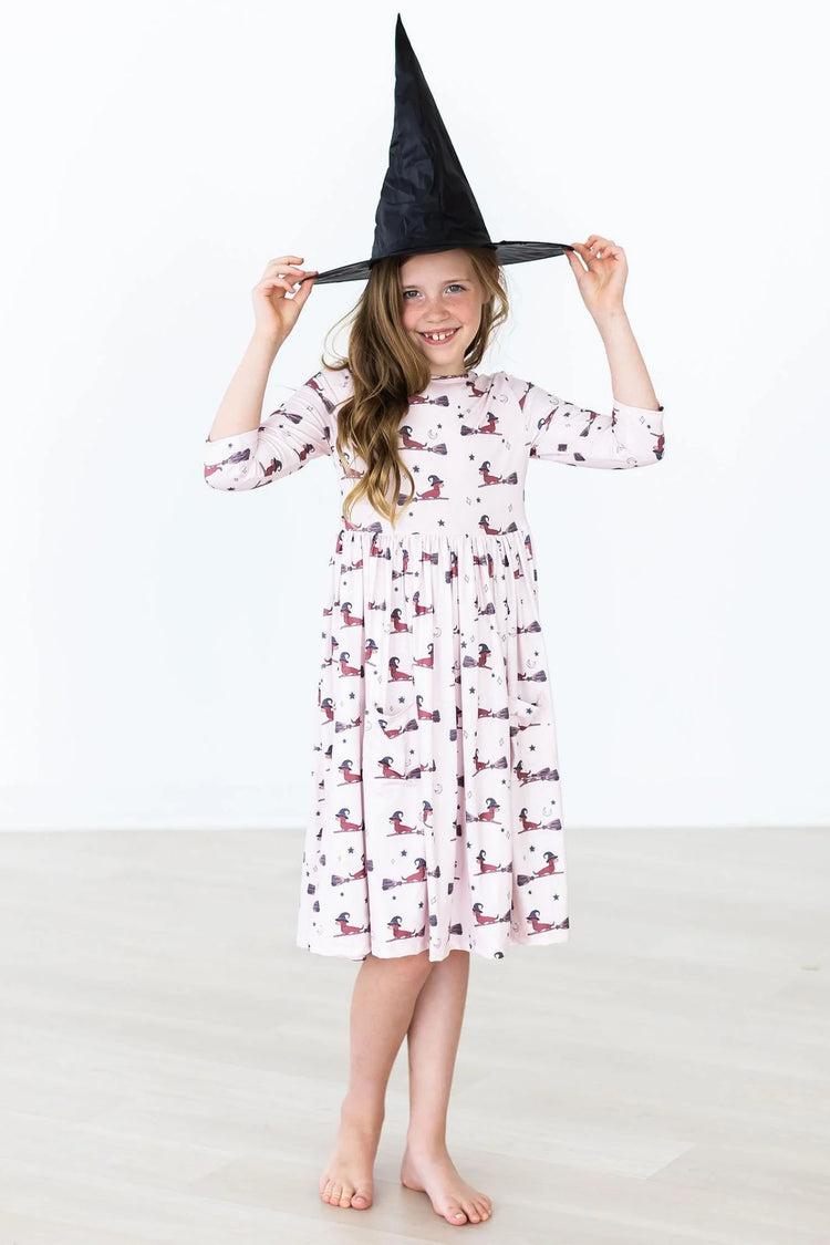Happy Howl-oween Twirl Dress