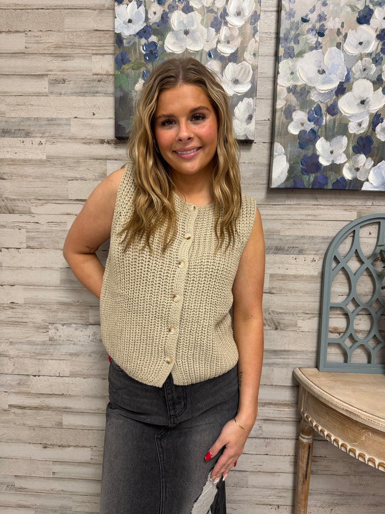 Stone Sweater Tank
