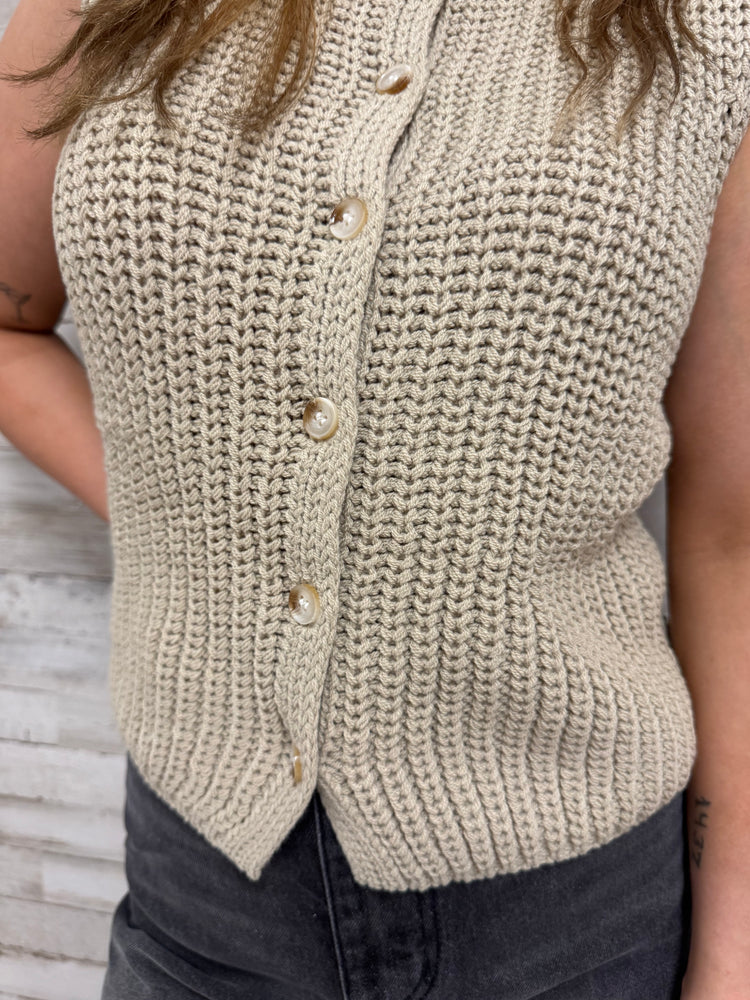 Stone Sweater Tank