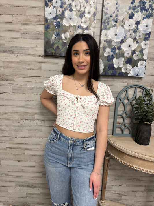 A Day Of Cherries Top