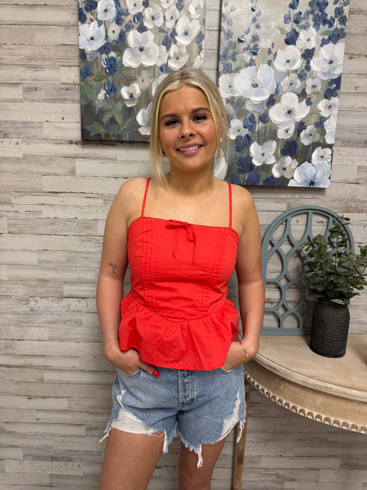 Everly Pleated Top