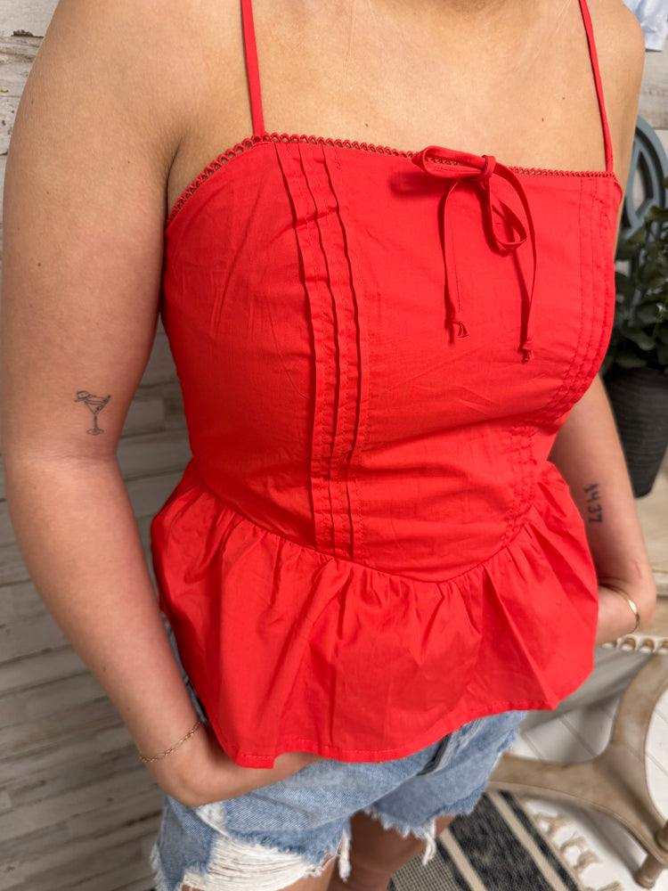 Everly Pleated Top