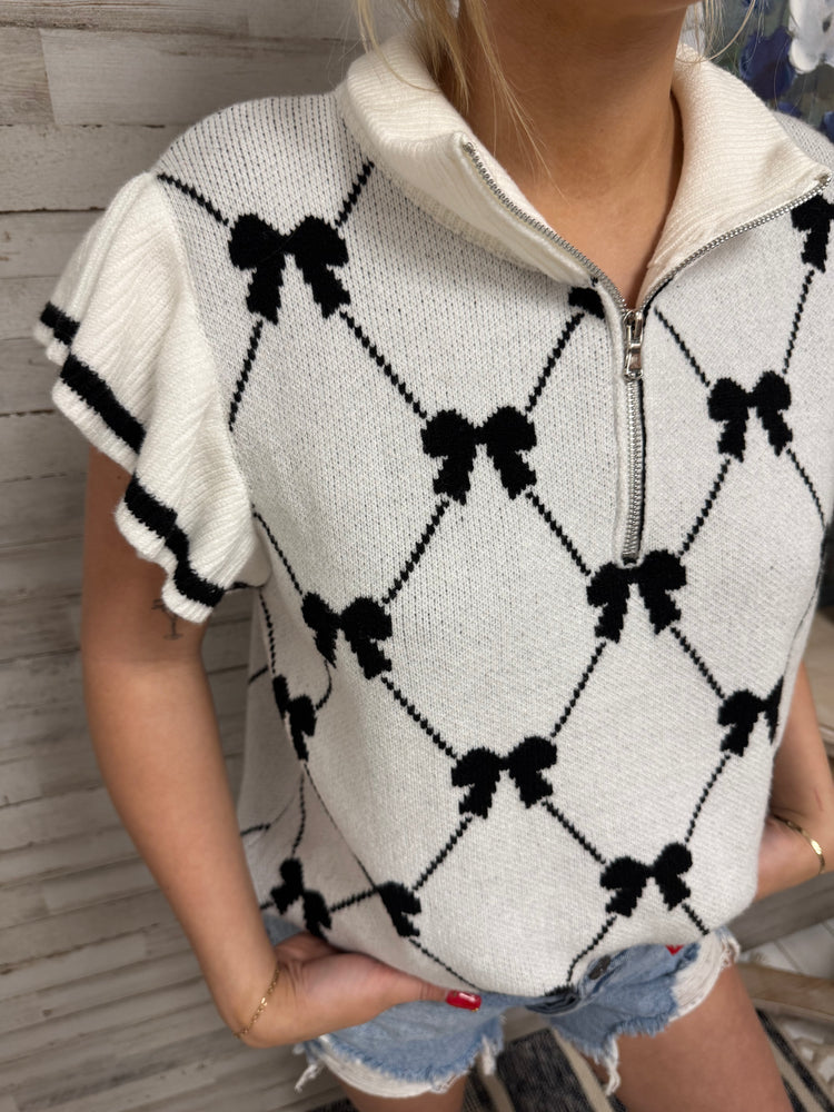 Julie Collar Sweater