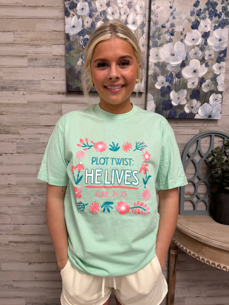 He Lives Tee