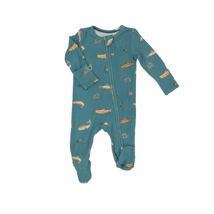 Trout Zipper Footie