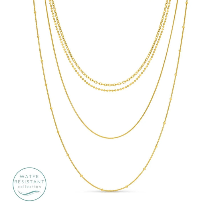 Dainty 4 Layer Gold Chain