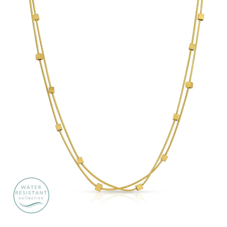 Gold Intertwined Necklace