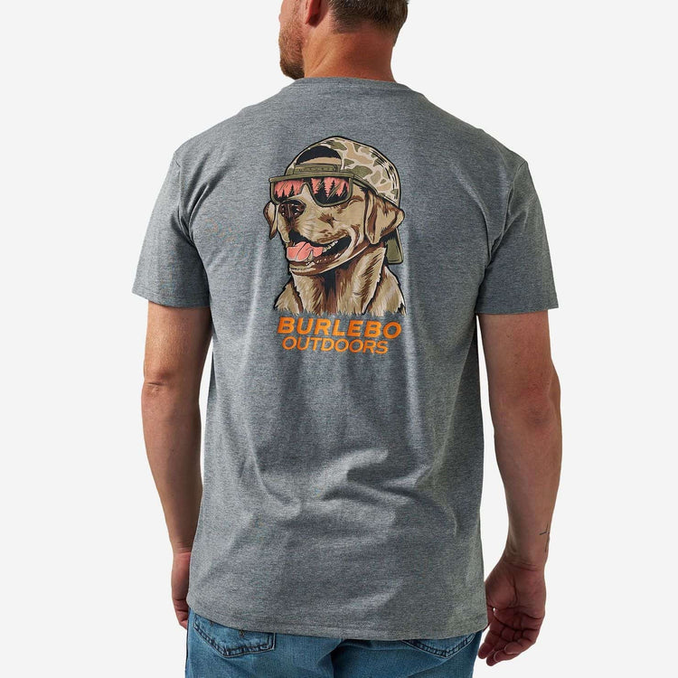 Mallard Camo Dog - Dark Heather Grey