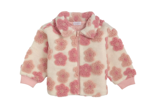 Flower Sherpa Jacket