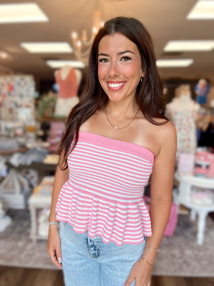 Baby Pink Tube Top