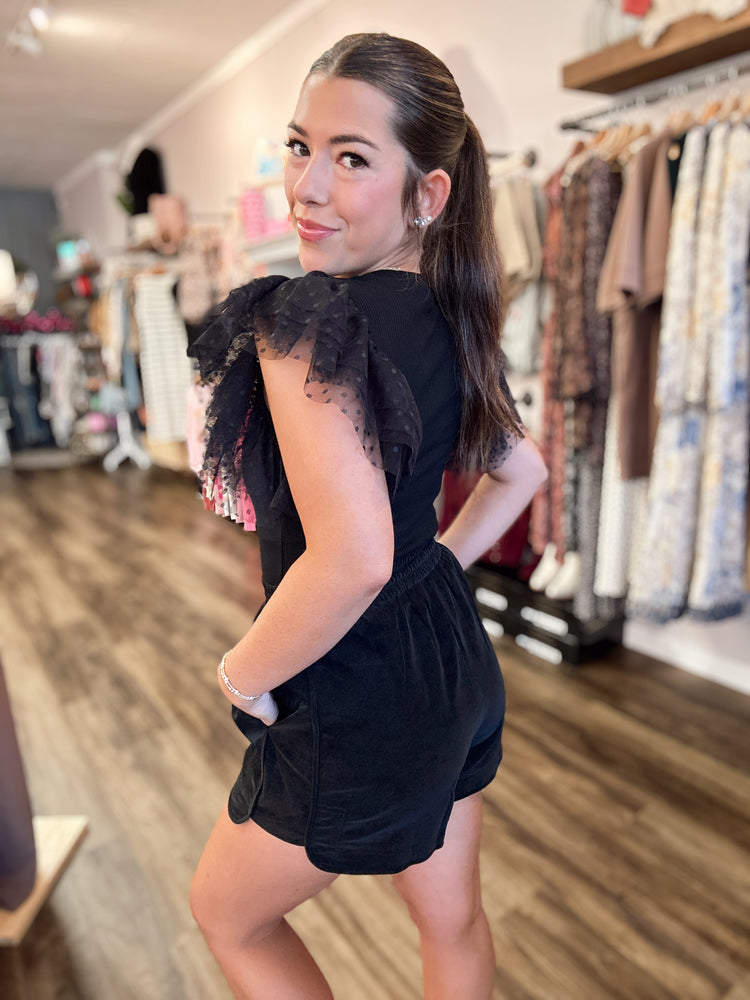Rebel Pleather Shorts