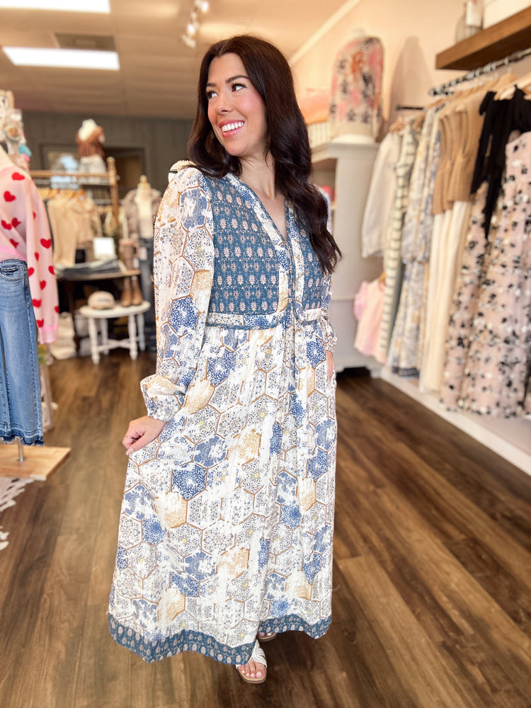 Teal Blue Quilted Vest Dress