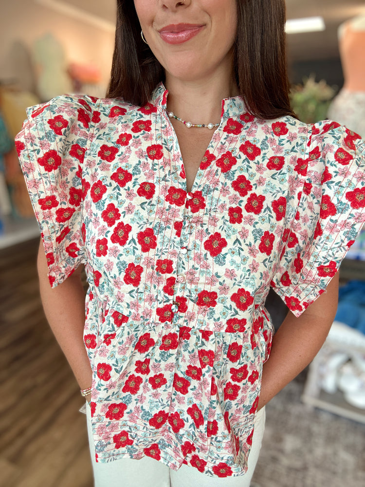 Summerlyn Floral Top