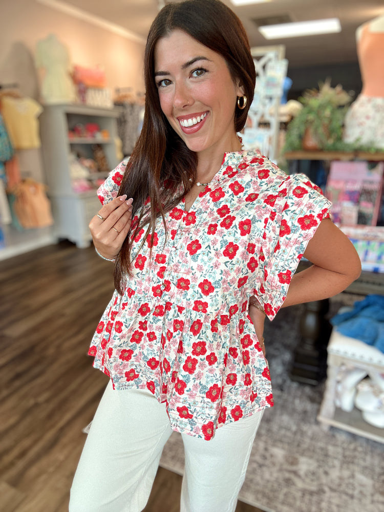 Summerlyn Floral Top