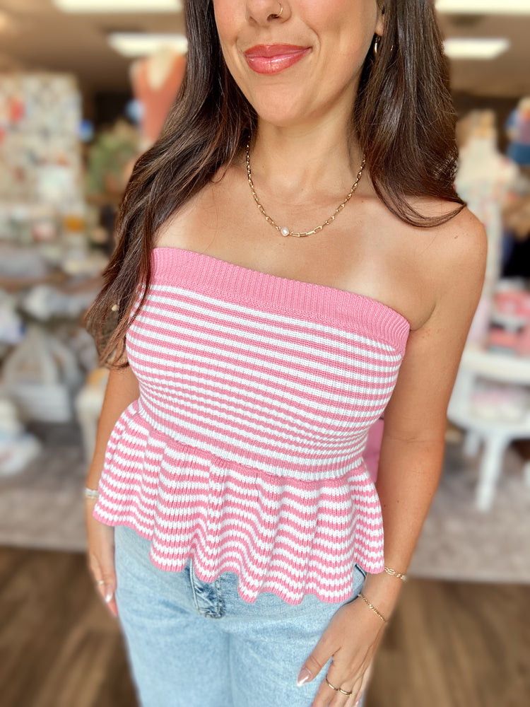 Baby Pink Tube Top