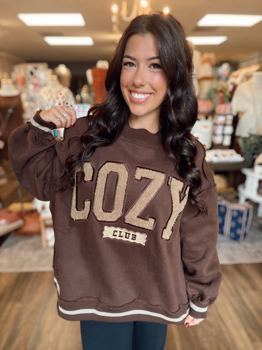 Cozy Club Mockneck