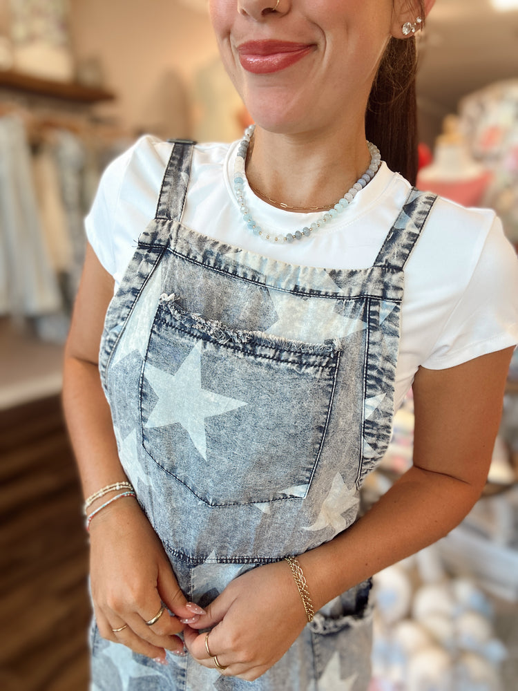 Star Spangled Denim Overall