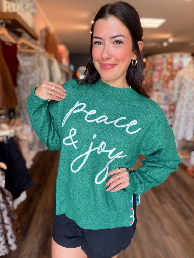 Peace & Joy Sweater