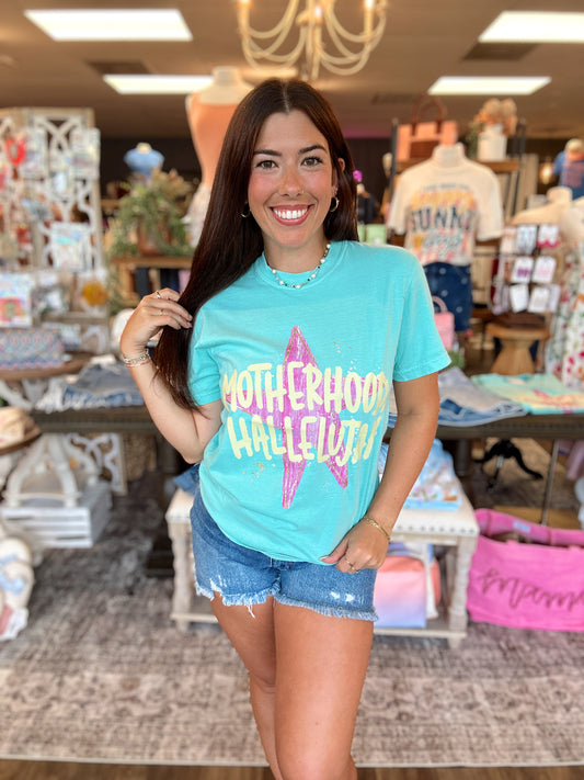 Motherhood Hallelujah Tee