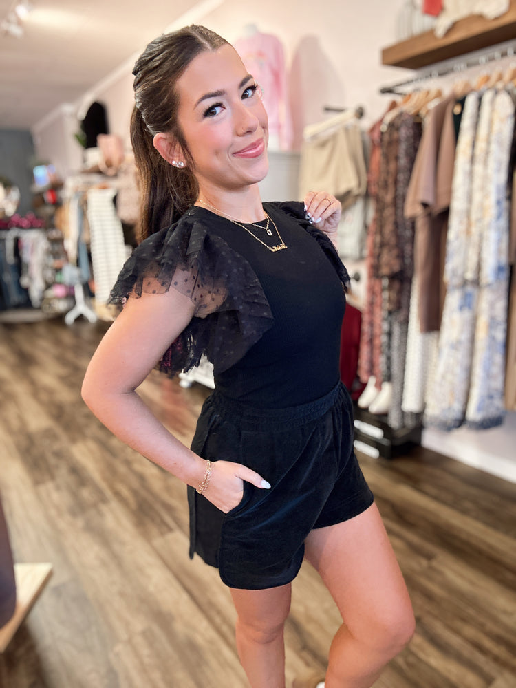 Rebel Pleather Shorts