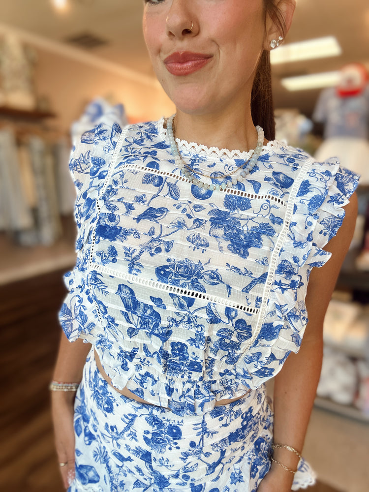 Aria Floral Top