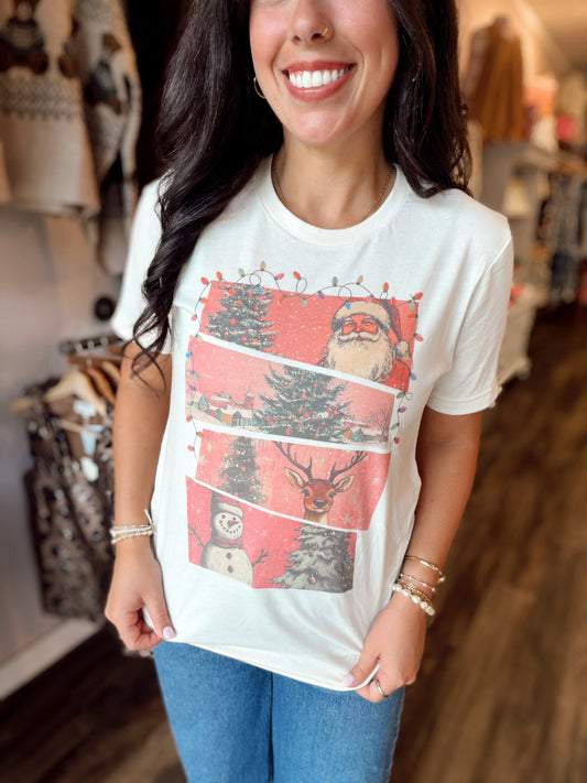Santa's in Town Christmas Tee!